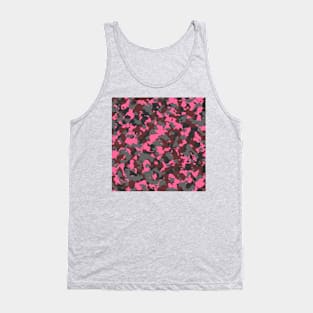 Camouflage Grey Pink Tank Top